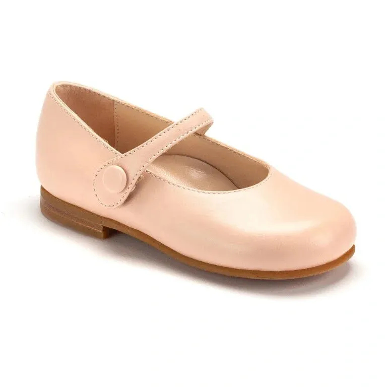 1643 - Nude Soft Leather Baby for Toddler/Girl by London Kids