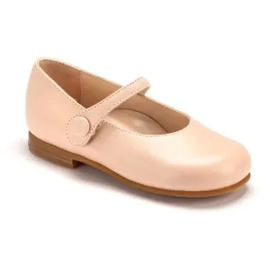 1643 - Nude Soft Leather Baby for Toddler/Girl by London Kids