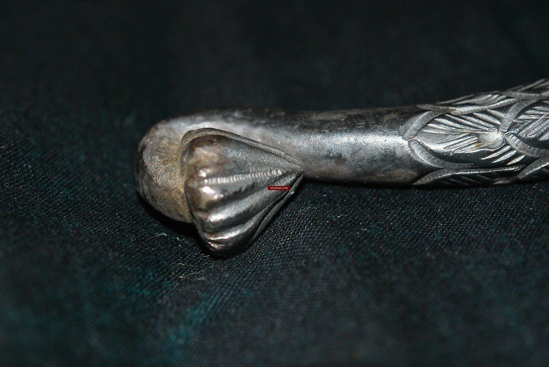 341 SOLD Vintage Silver Hansli Rigid Torque Necklace