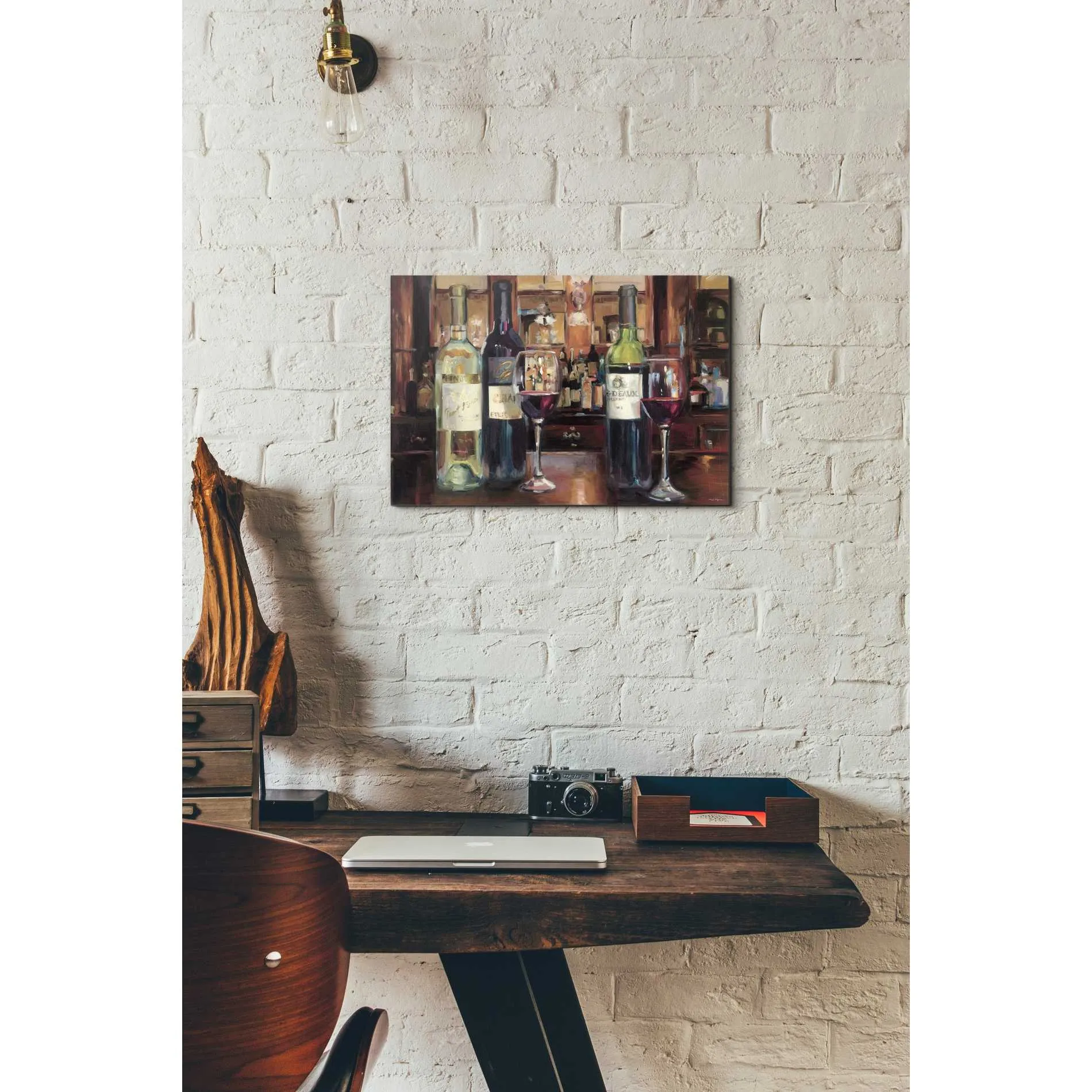 'A Reflection of Wine' by Marilyn Hageman, Canvas Wall Art