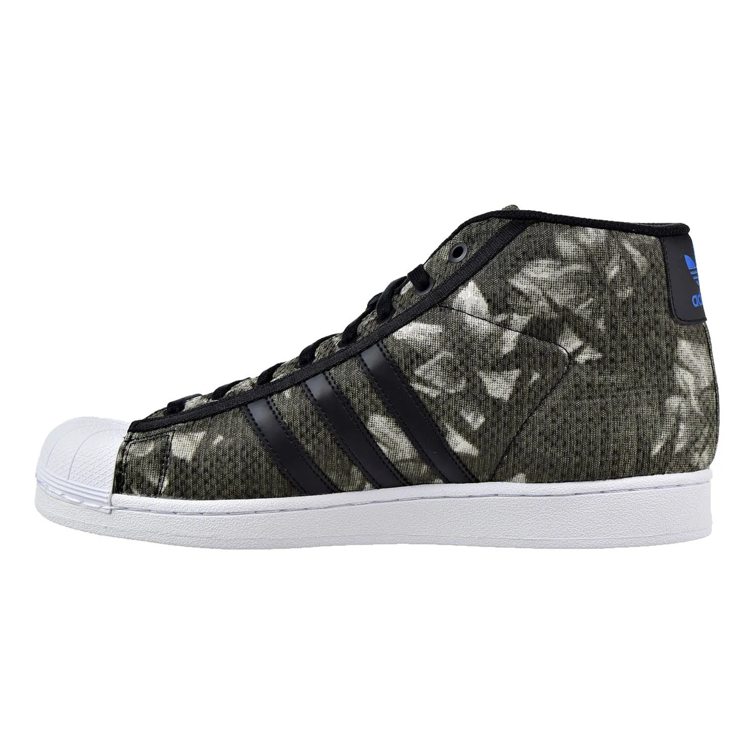 Adidas Pro Model Kevlar Men's Shoes Talc/Black/Blue