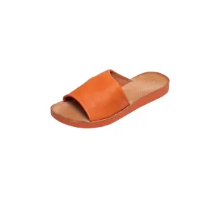Ami Sandal - Orange Leather