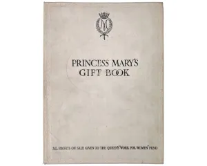 Antique Princess Marys Gift Book 1914 WWI Military Charity JM Barrie Arthur Rackham