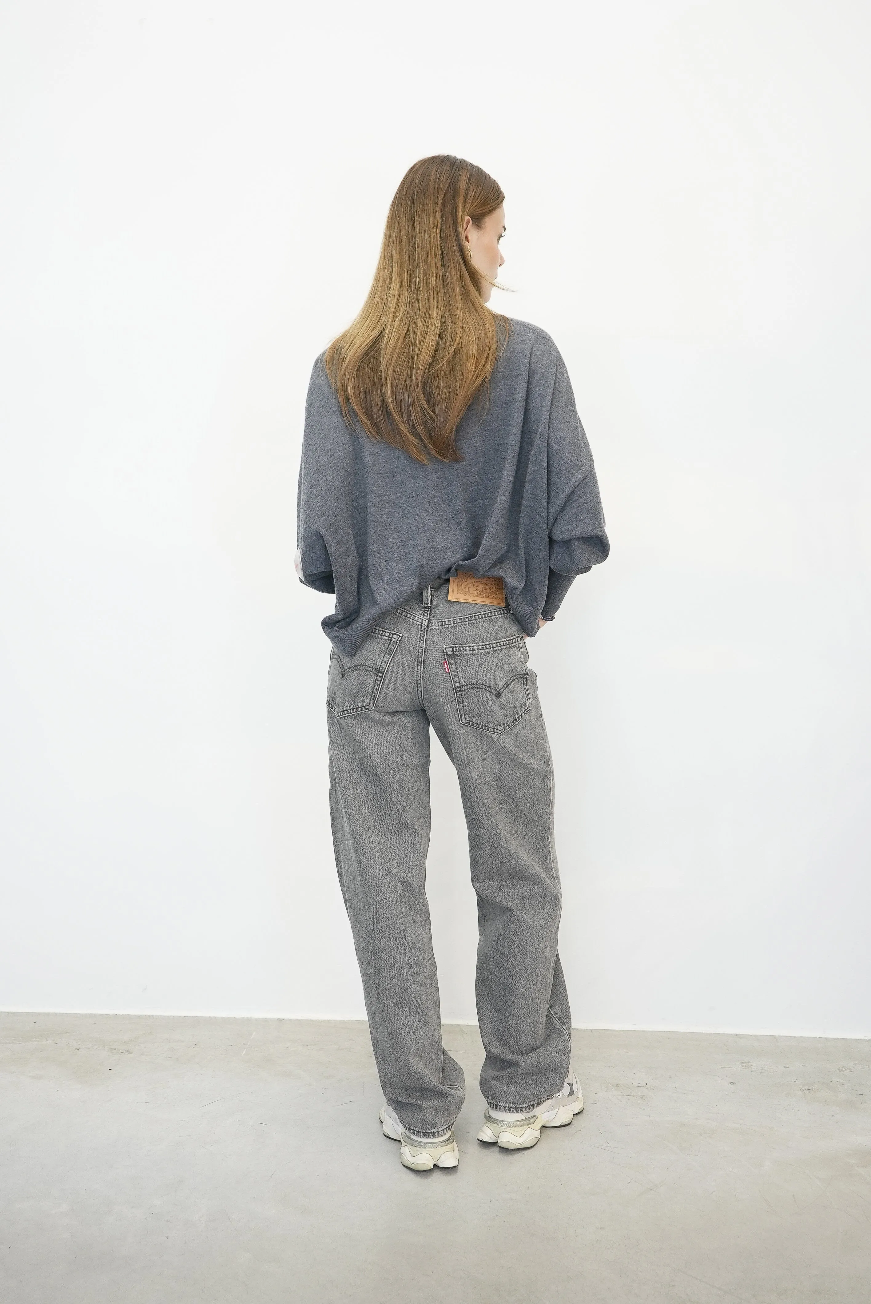 BAGGY DAD JEANS IN WHAT ONCE WAS