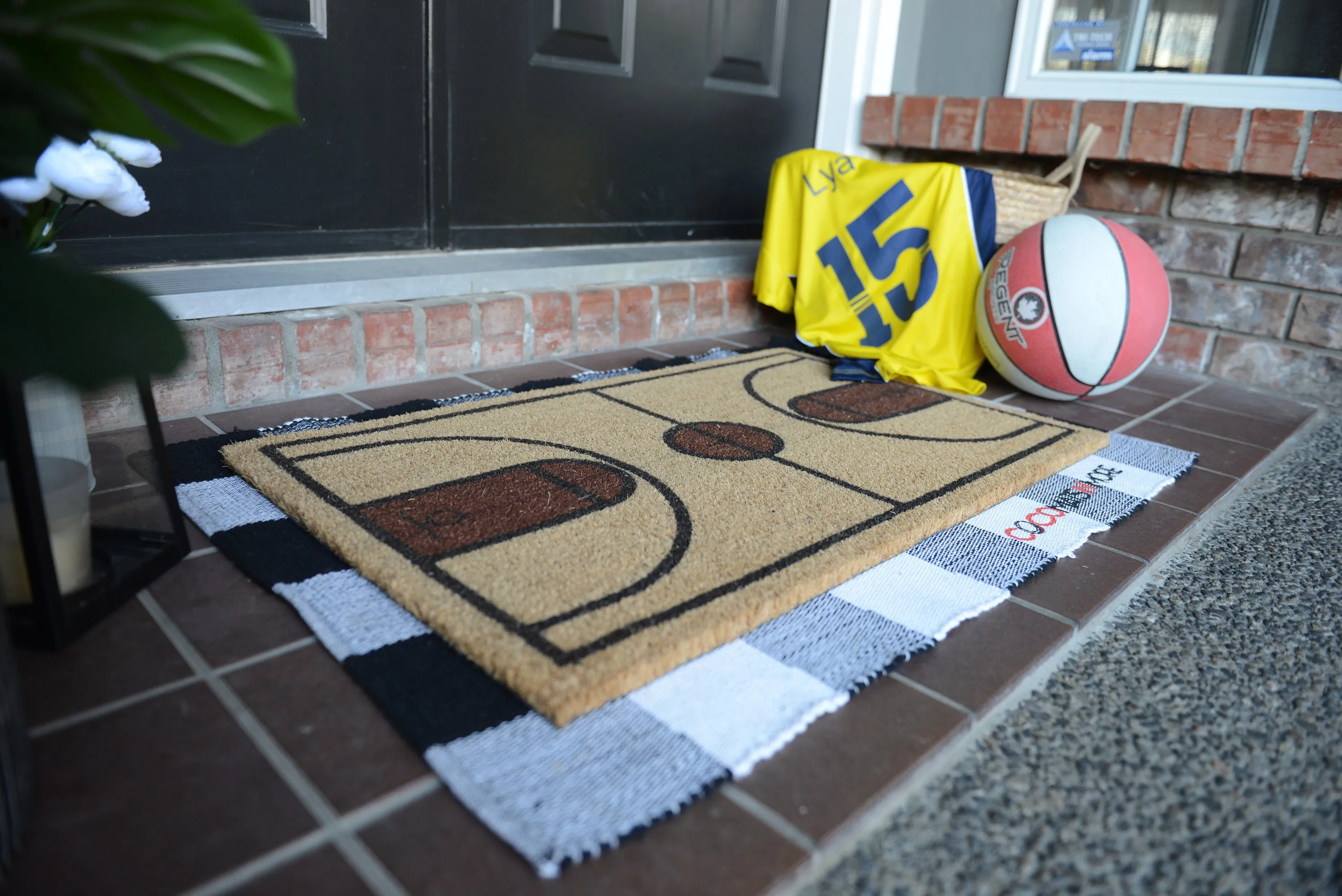 Basketball Doormat