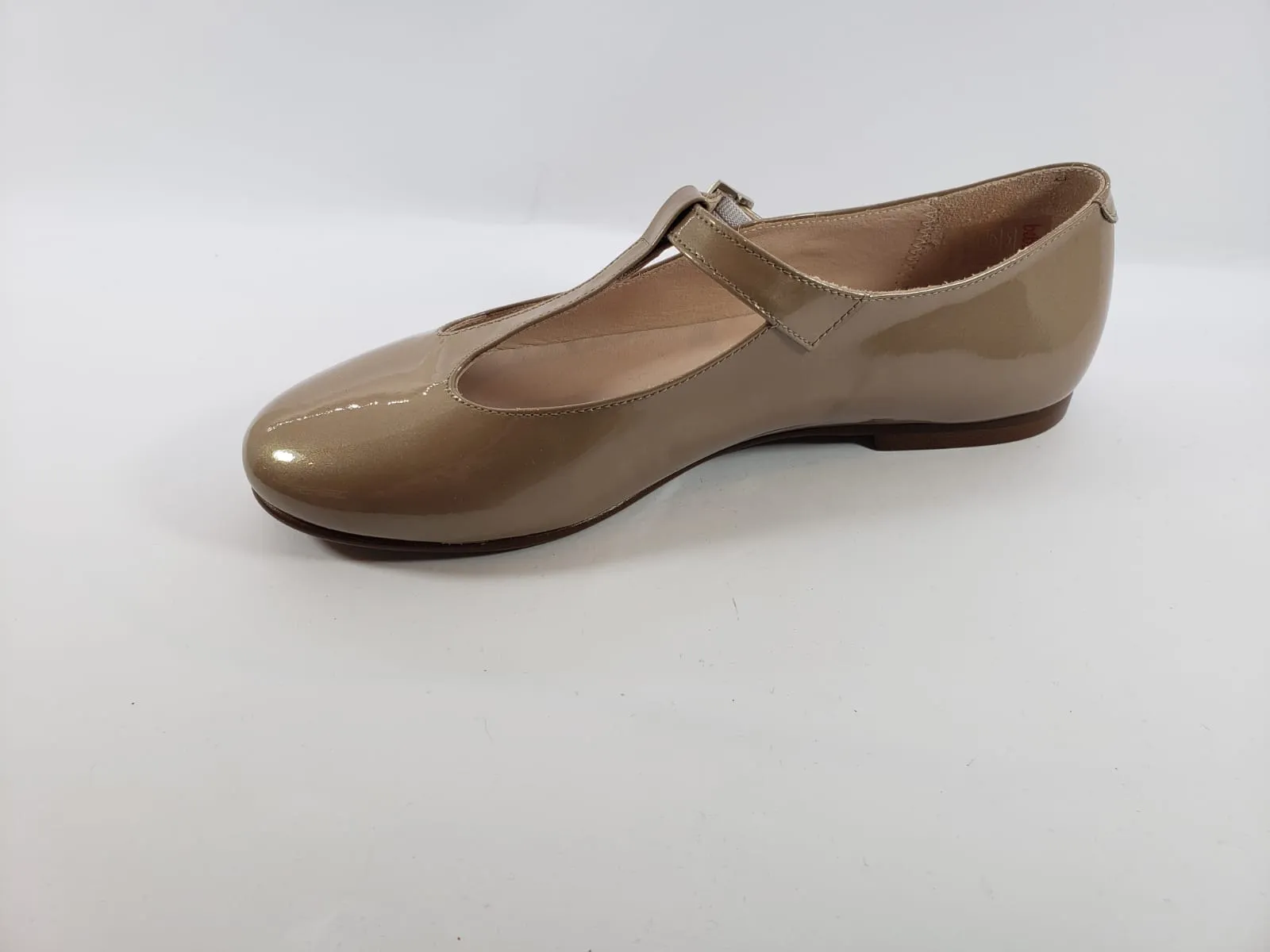 Beberlis Girls Patent Fango T-Strap