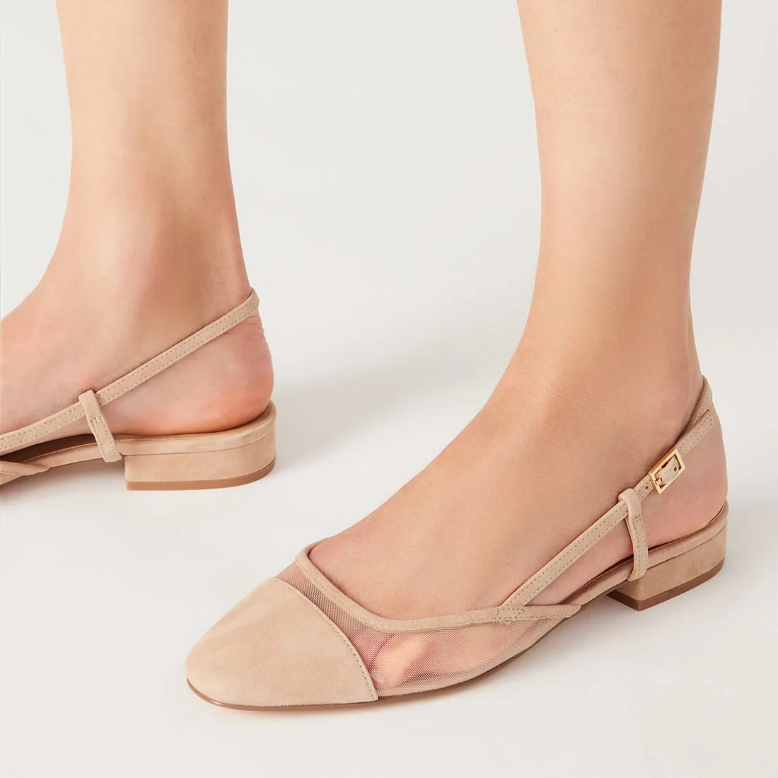 BELINDA-M TAN SUEDE