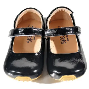 Black Junior Mary Janes