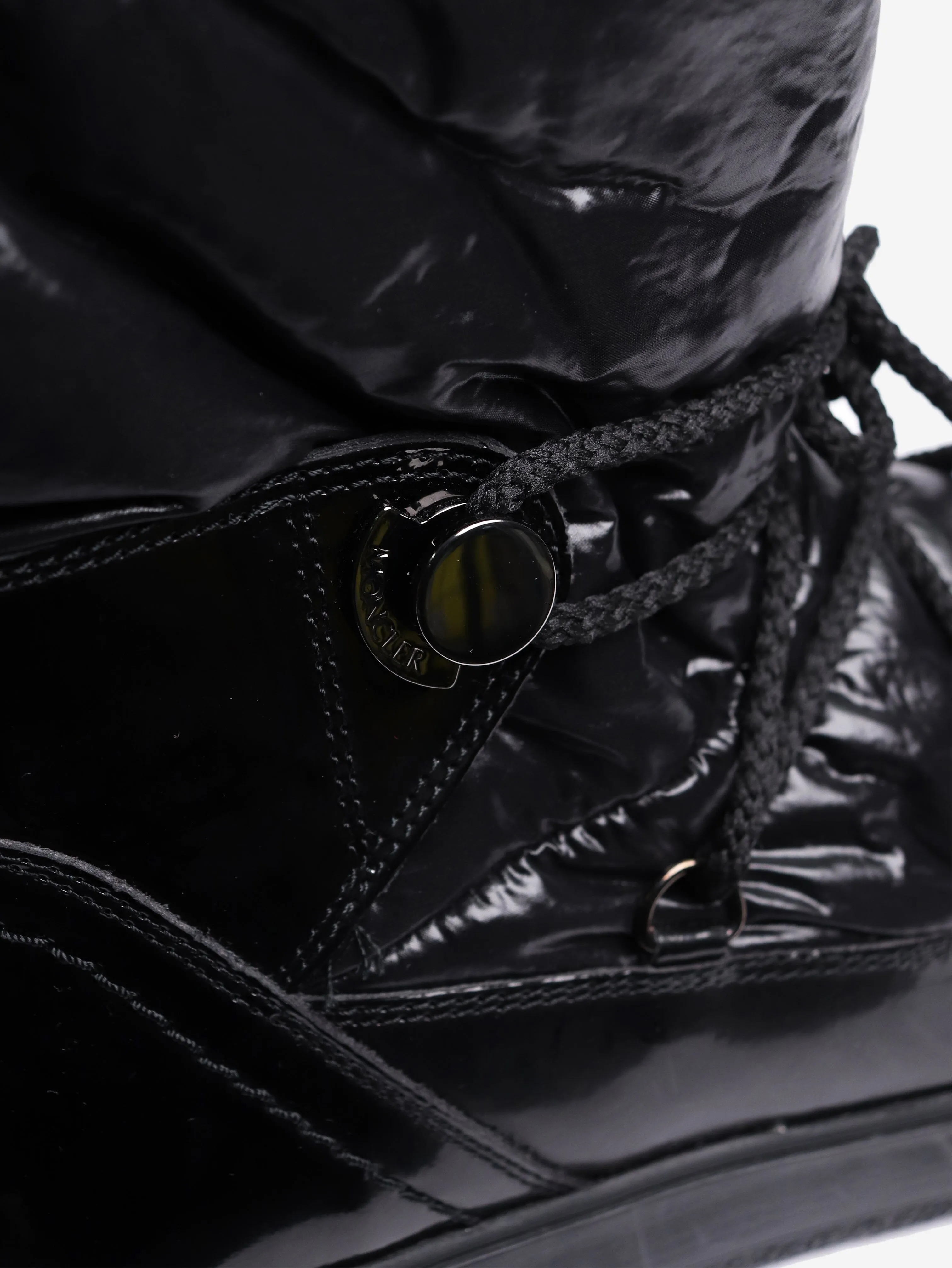 Black puffer boots - size EU 39