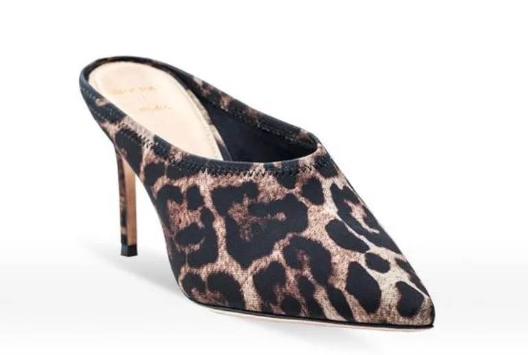Black Suede Studio Iona Leopard