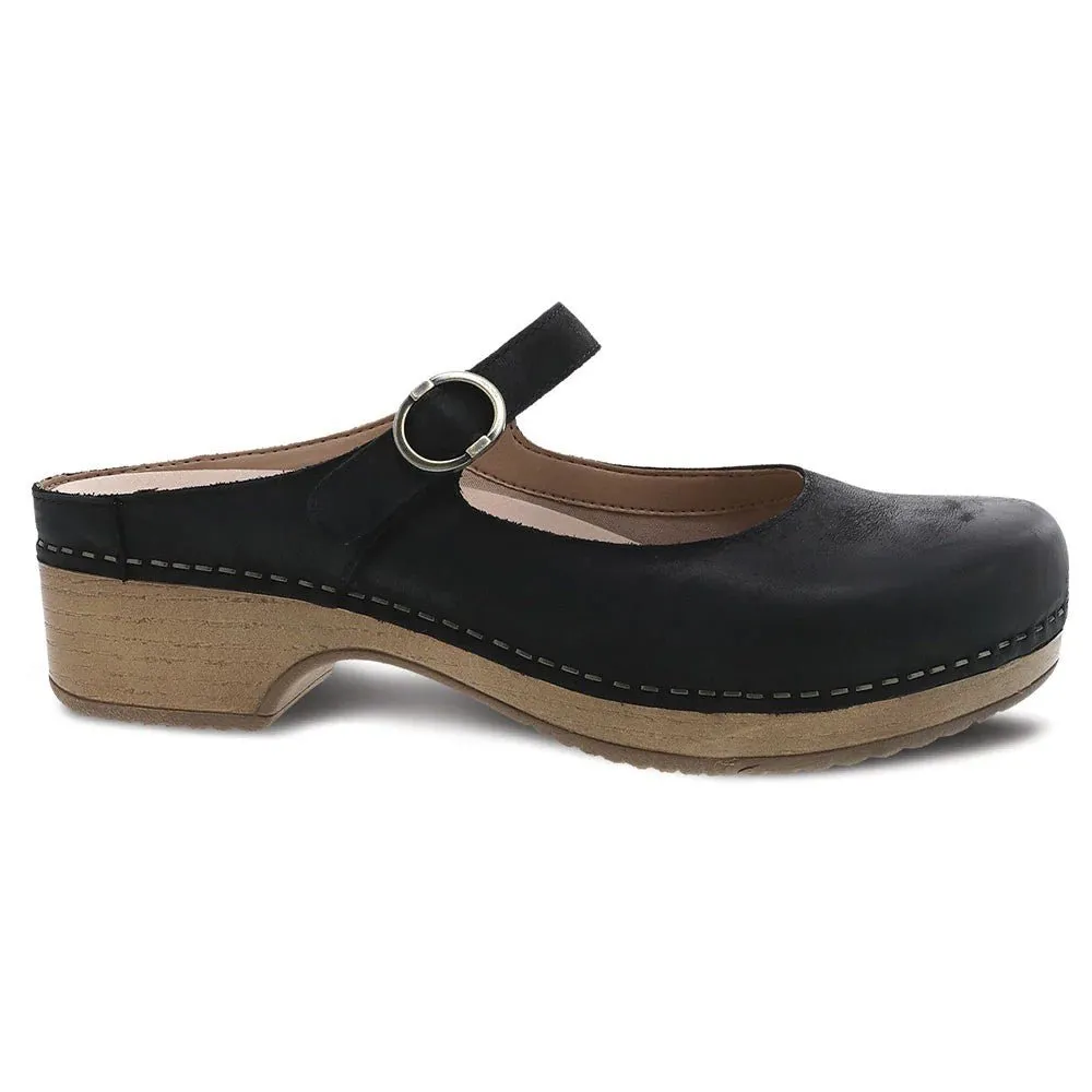 Bria | Burnished Nubuck | Black
