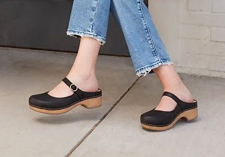 Bria | Burnished Nubuck | Black