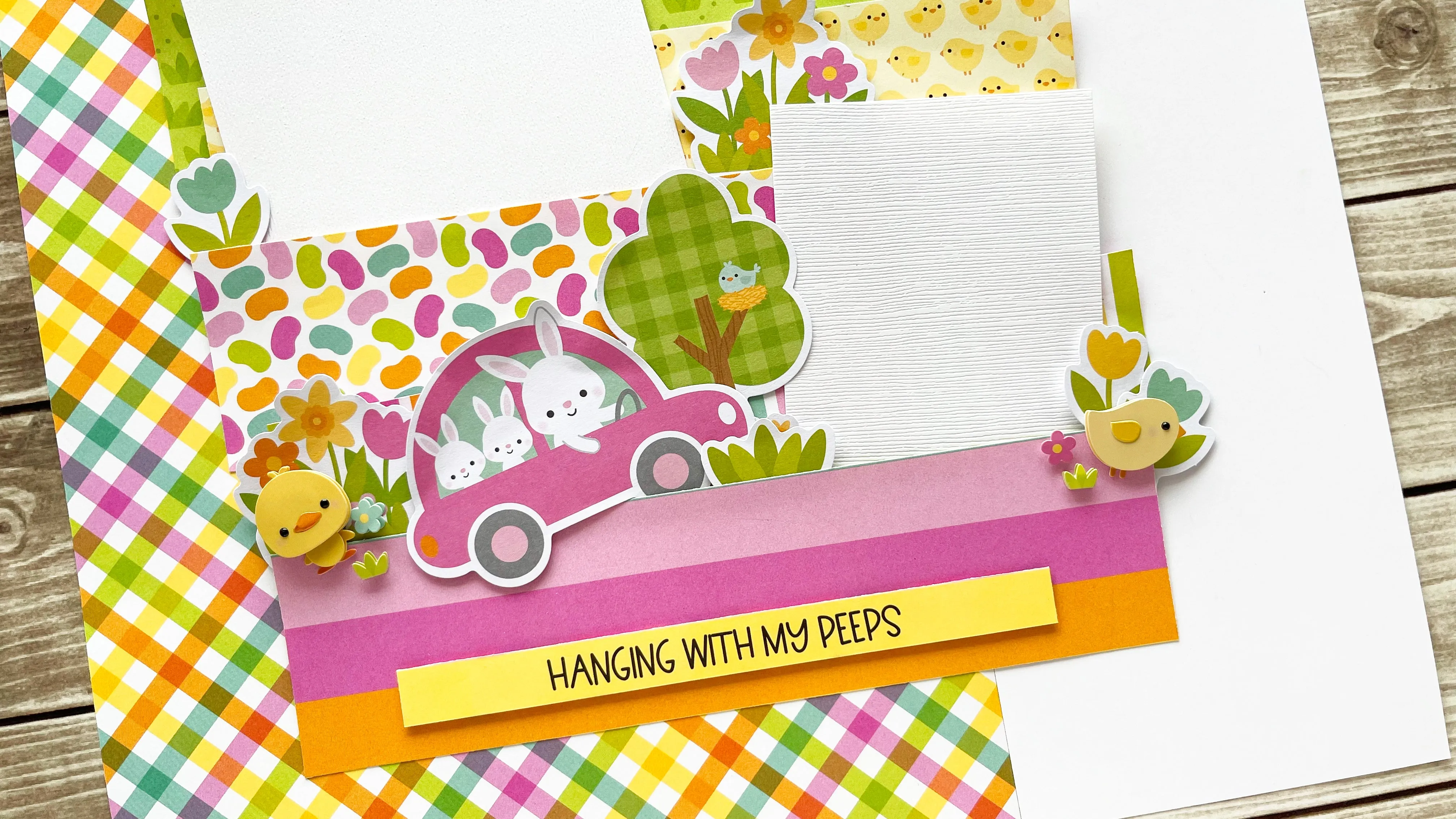 Bunny Hop Easter Page Kit
