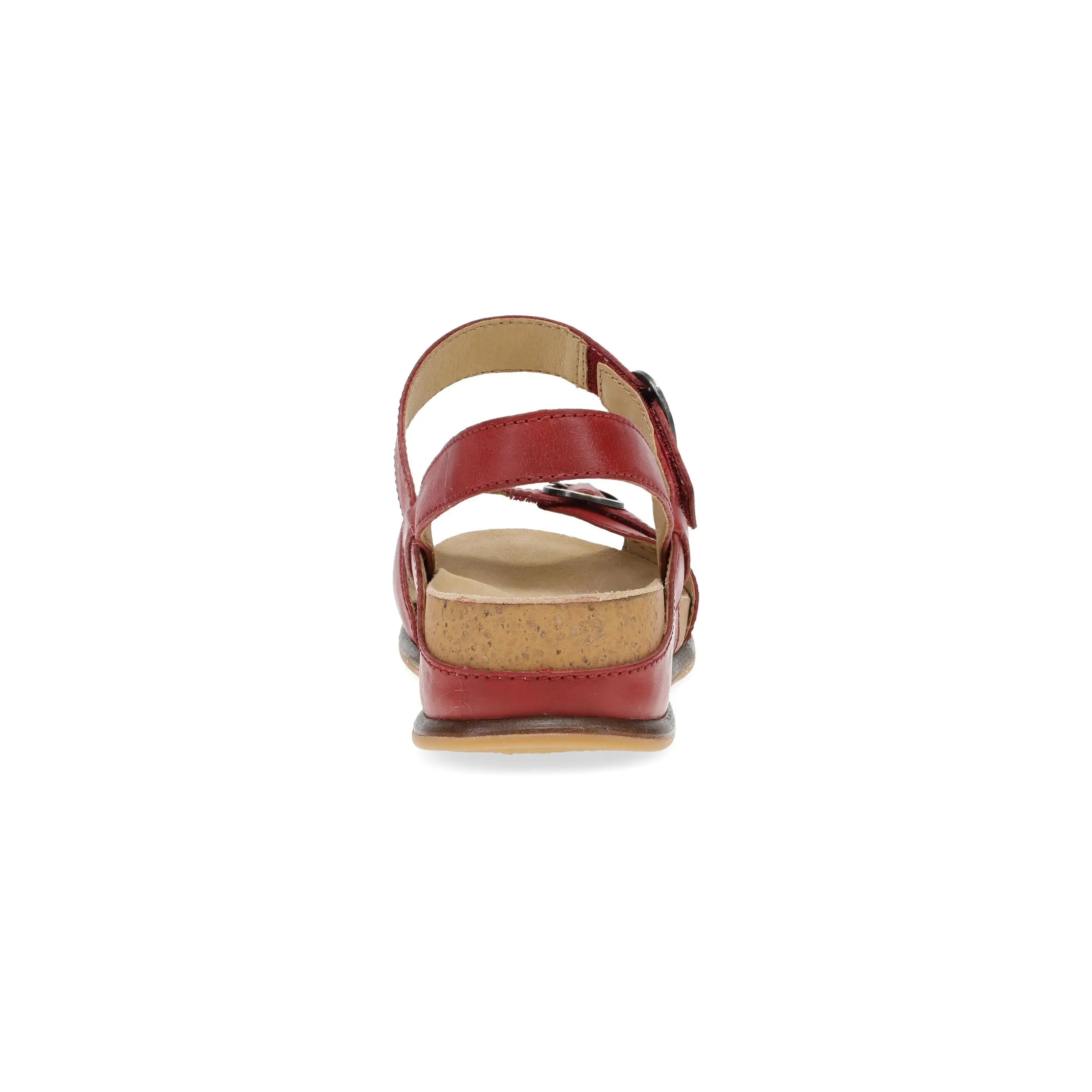 Candace Red Burnished Nappa