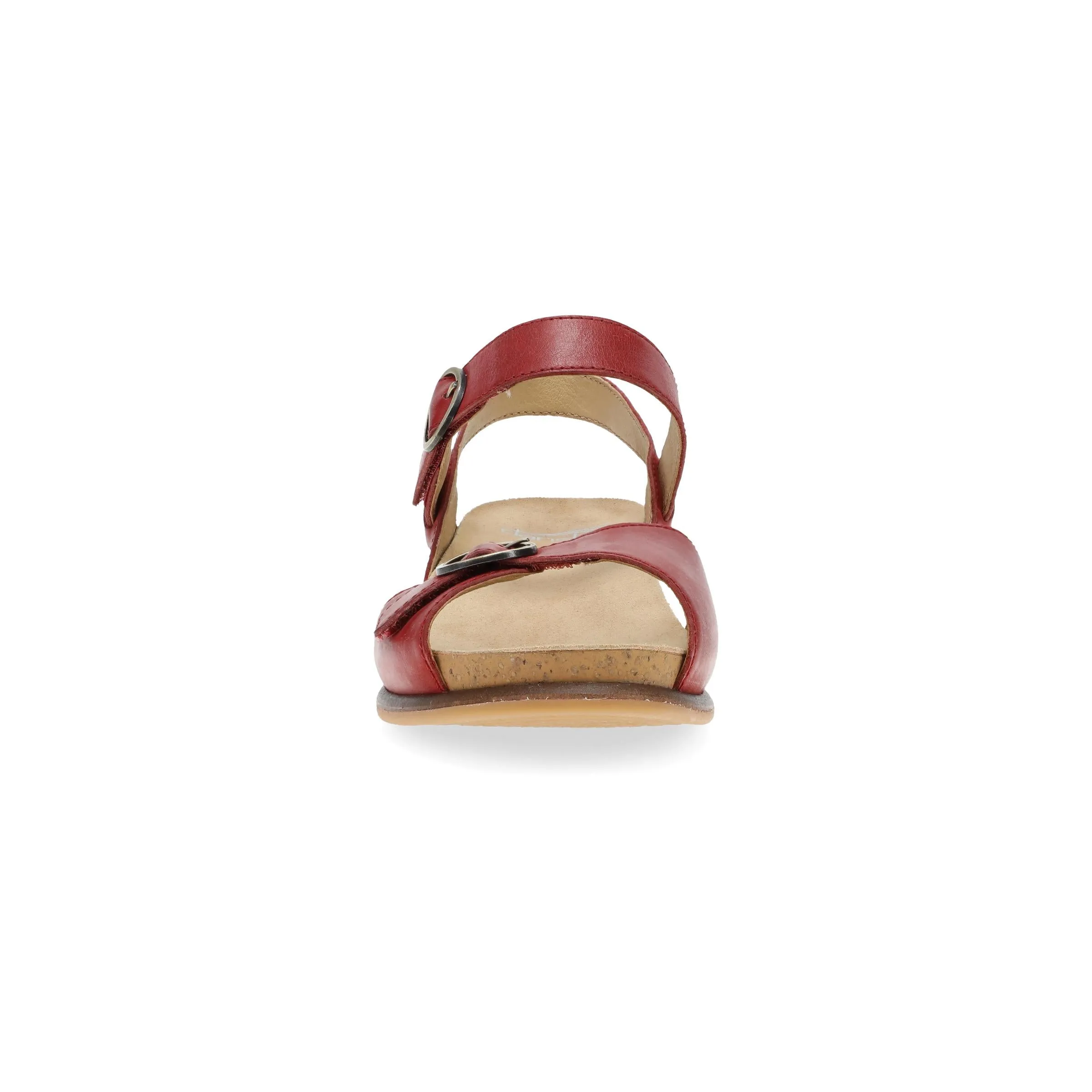 Candace Red Burnished Nappa