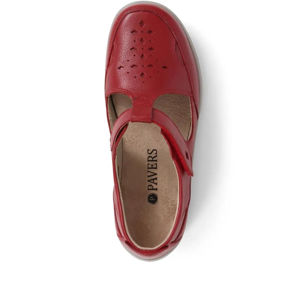 Casual Leather Mary Janes - GOOD38003 / 324 747