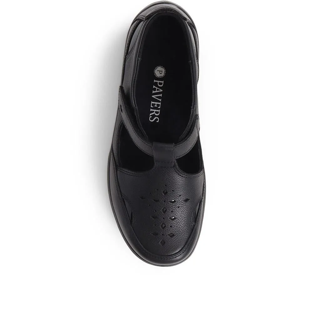 Casual Leather Mary Janes - GOOD38003 / 324 747