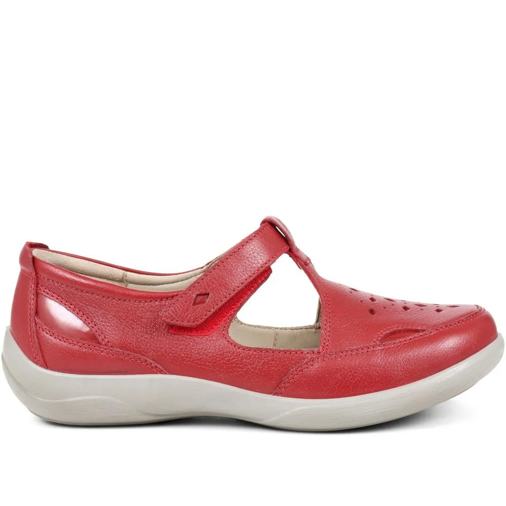 Casual Leather Mary Janes - GOOD38003 / 324 747