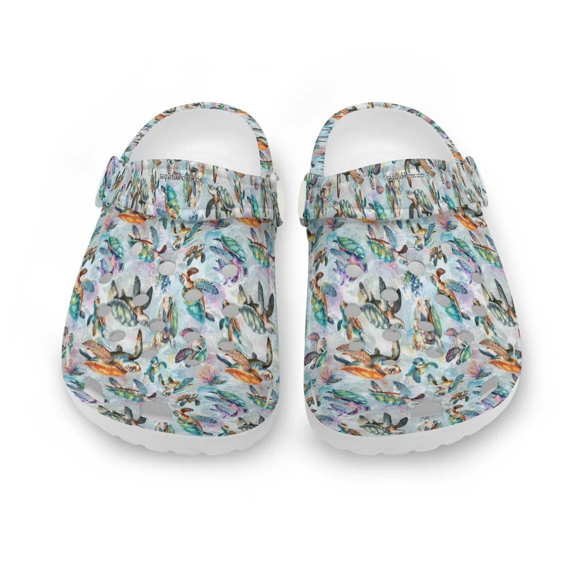 Childrens Holed Mule Clog Shoes, Animal (pets) Designs, dogs, cats, horses, pigs, turtles