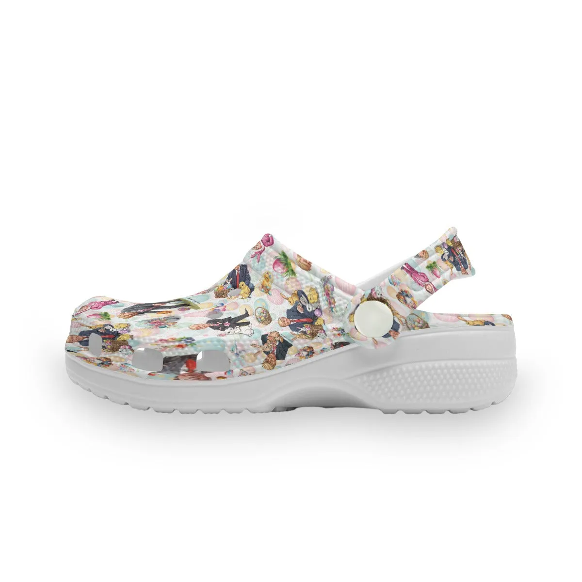 Children’s Holed Mule Clog Shoes, Donald Trump 2 Designs