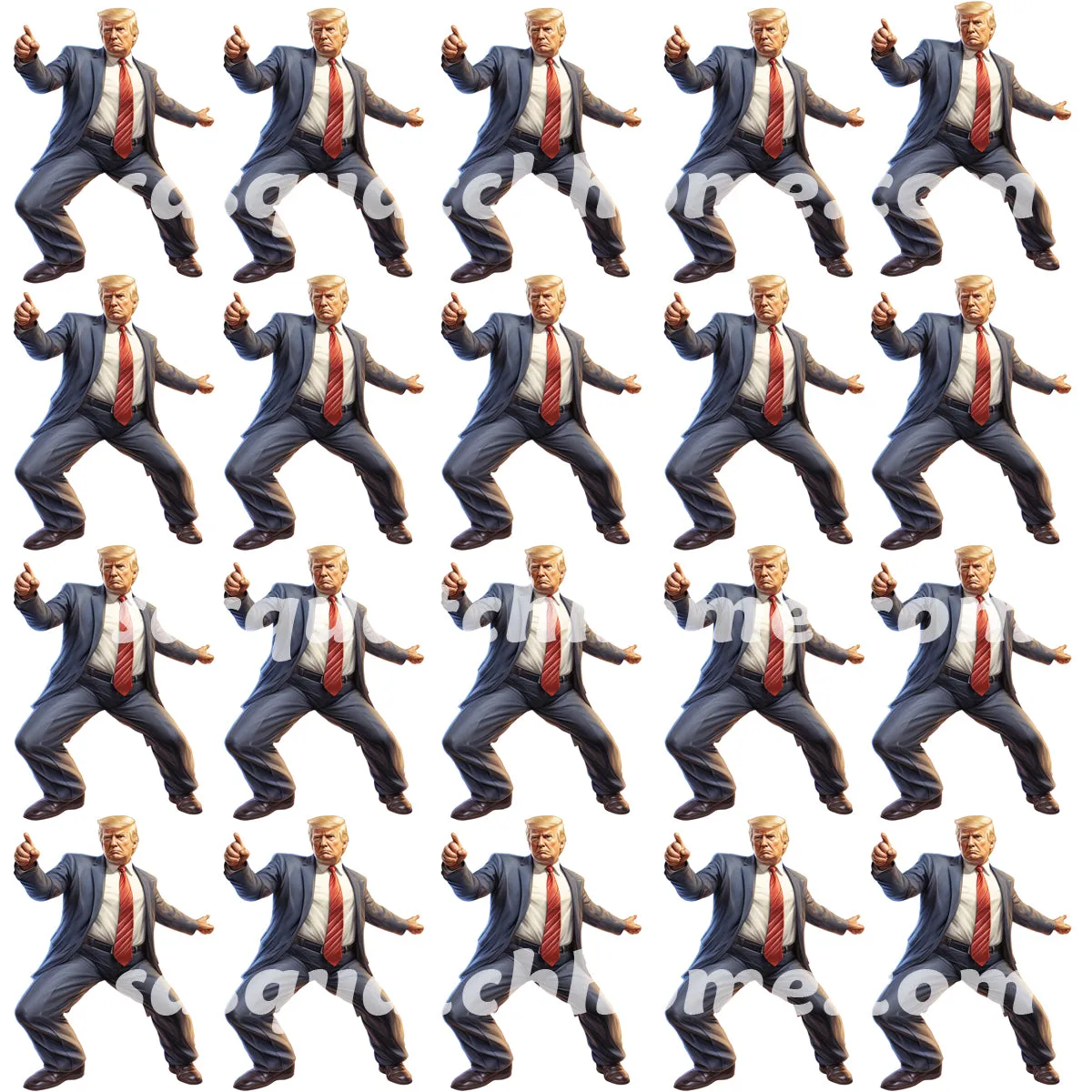 Children’s Holed Mule Clog Shoes, Donald Trump 2 Designs