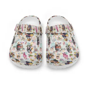 Children’s Holed Mule Clog Shoes, Donald Trump 2 Designs