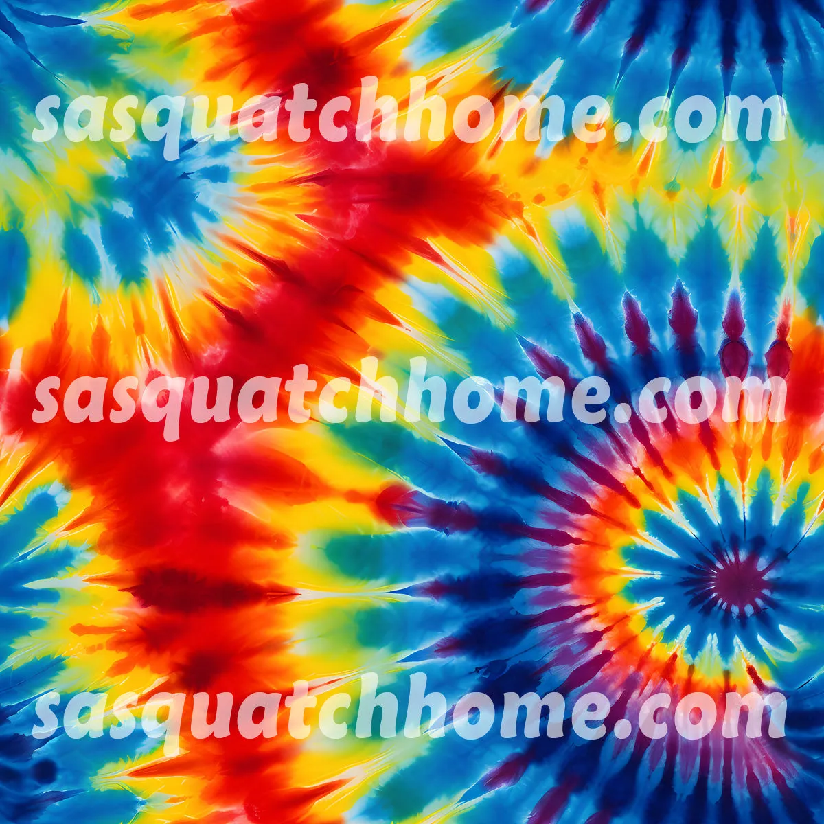 Children’s Holed Mule Clog Shoes, Tie Dye 1 Designs