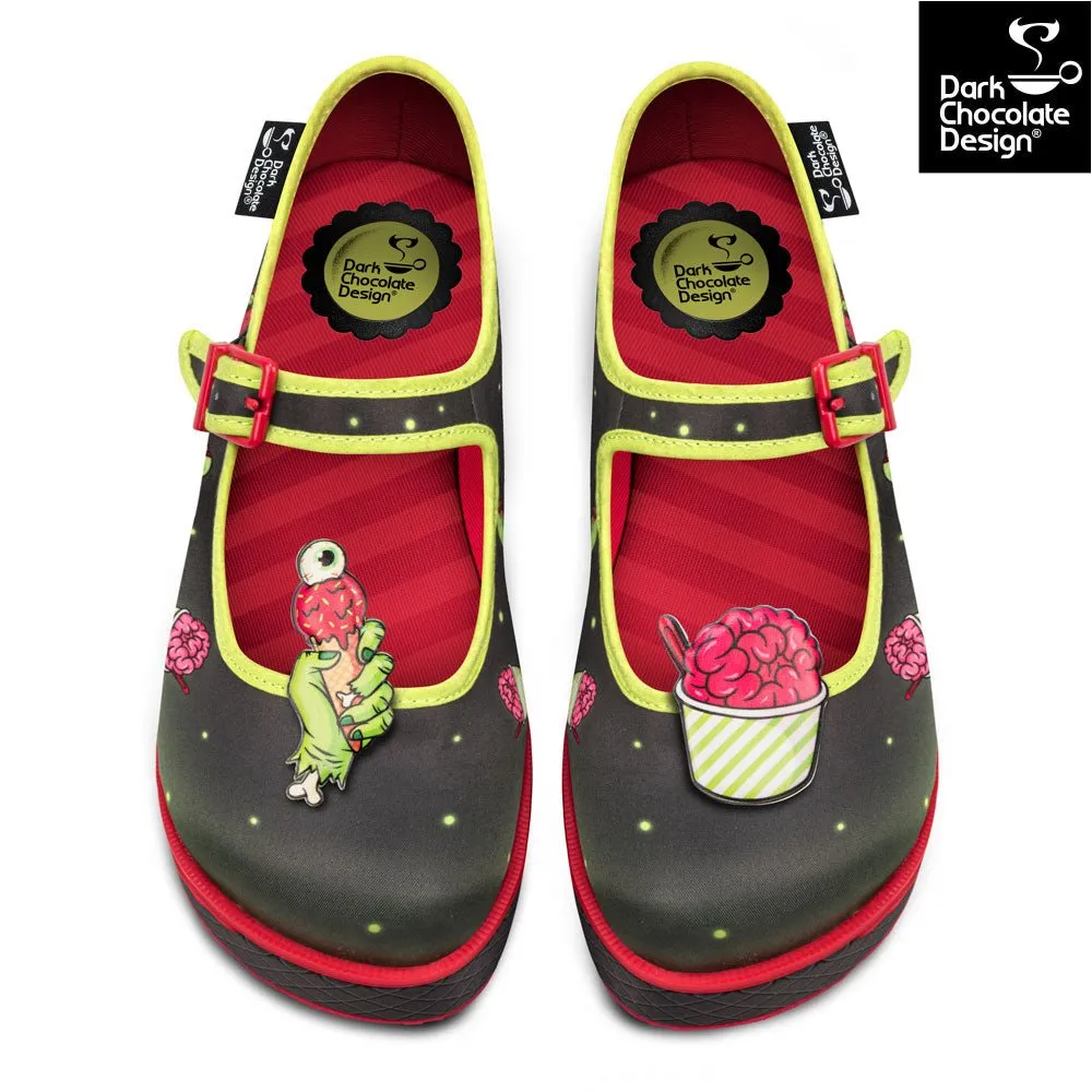 Chocolaticas® BRAIN FREEZE Women's Mary Jane Platform