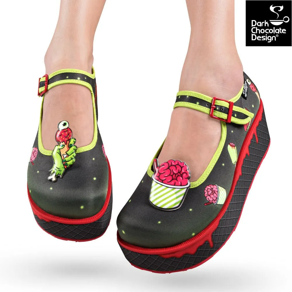 Chocolaticas® BRAIN FREEZE Women's Mary Jane Platform