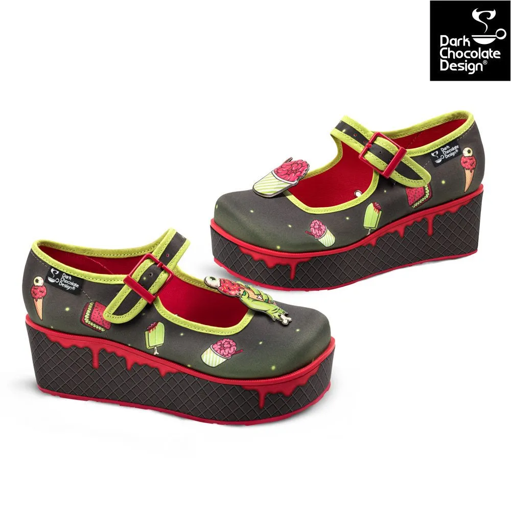 Chocolaticas® BRAIN FREEZE Women's Mary Jane Platform