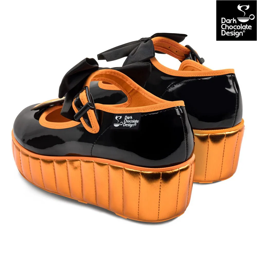 Chocolaticas® PUMPKINETTE Women's Mary Jane Platform