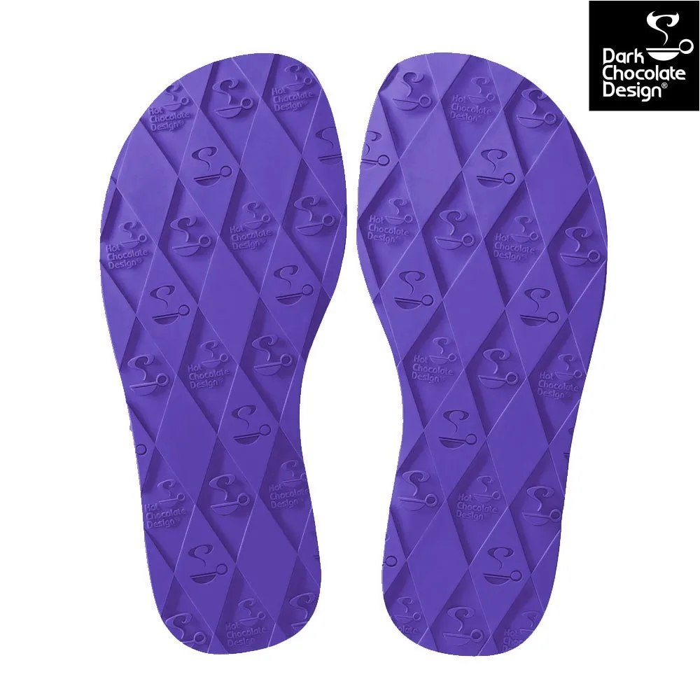 Chocolaticas® PURPLE NIGHTMARE Women's Mary Jane Platform