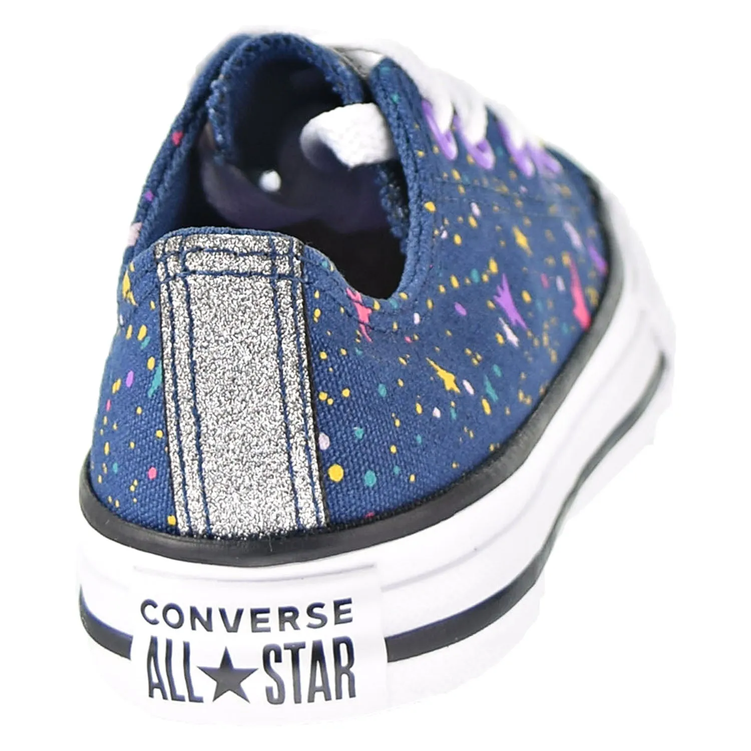 Converse Chuck Taylor All Star Ox Kids' Shoes Navy-Mod Pink-White