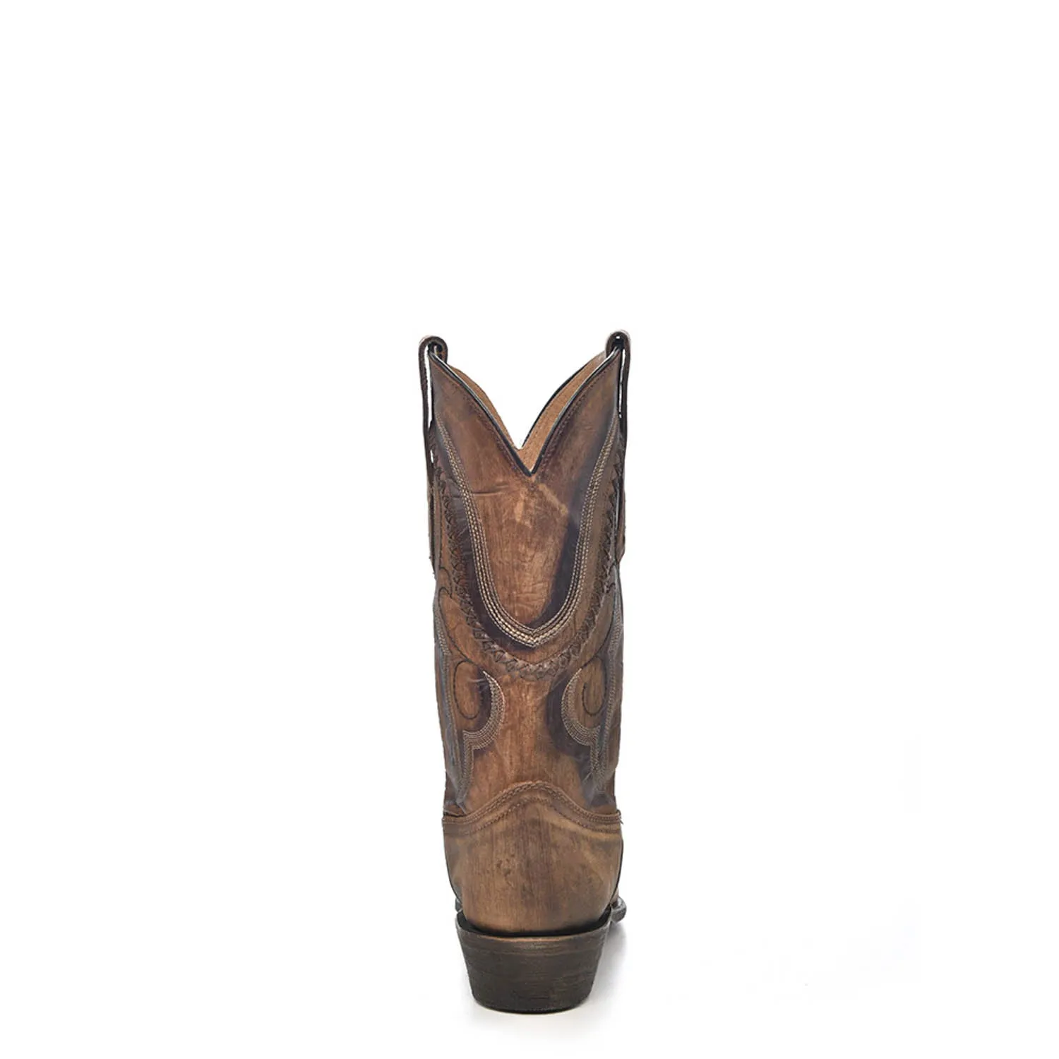Corral Mens Gold Cowhide Leather Cowboy Boots 10 EE