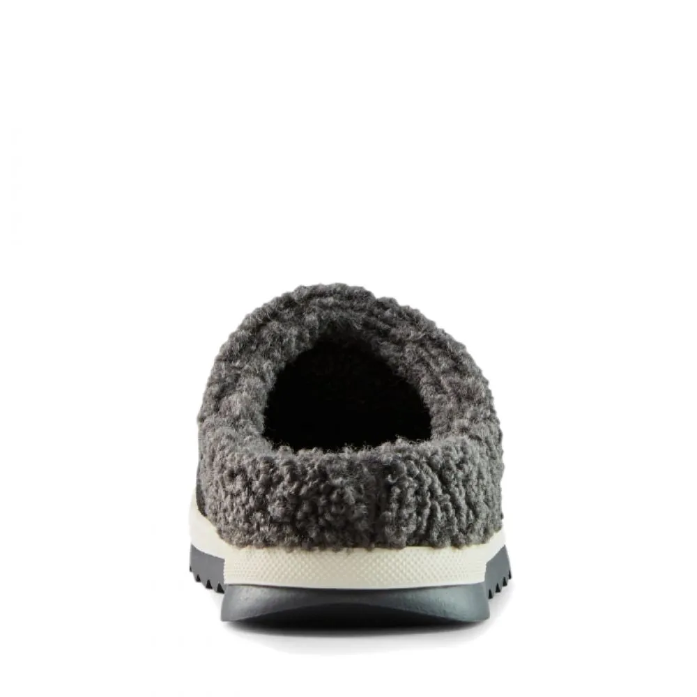Cougar Women's Liliana Suede Mule in Black/Pewter