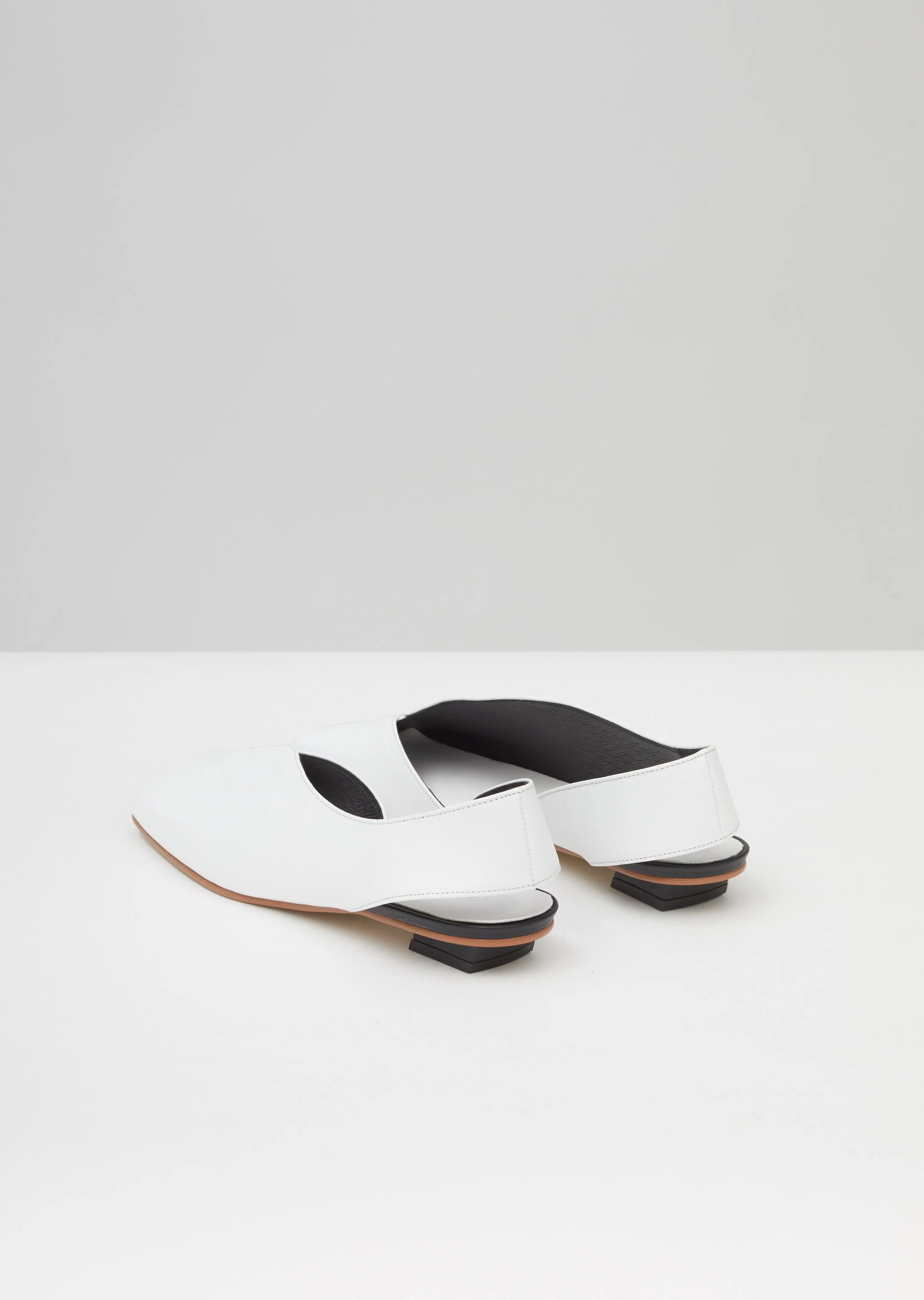 Curved Front Sling Backs
