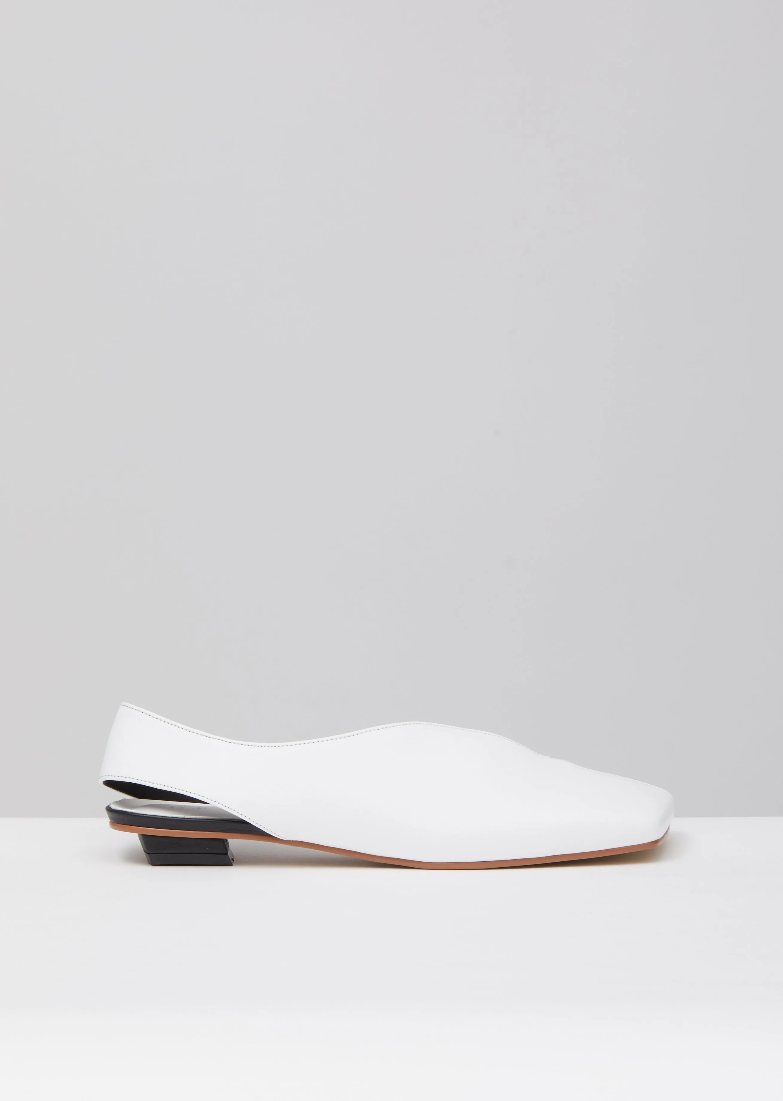 Curved Front Sling Backs