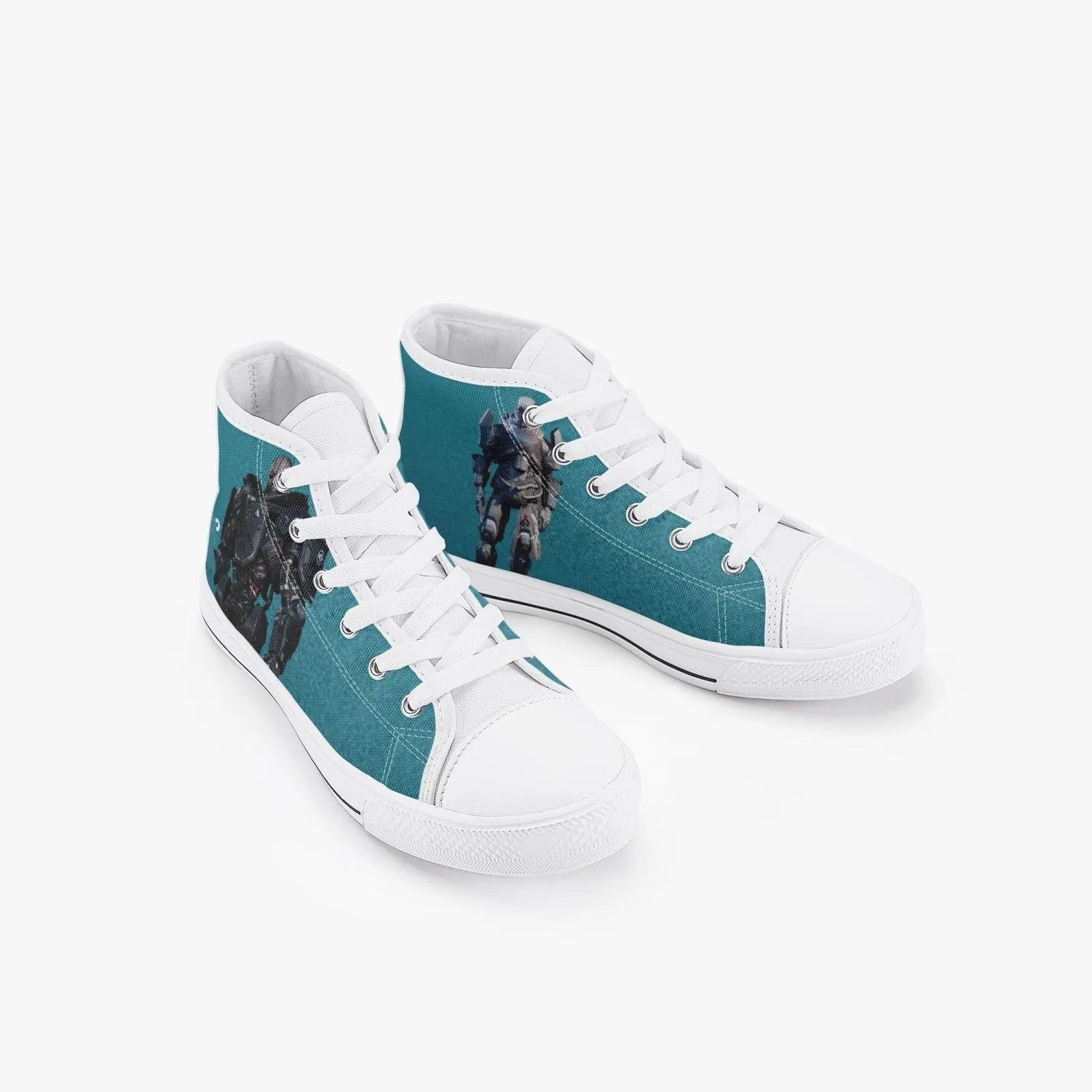 Cyberpunk Edgerunners Adam Smasher Kids A-Star High Anime Shoes
