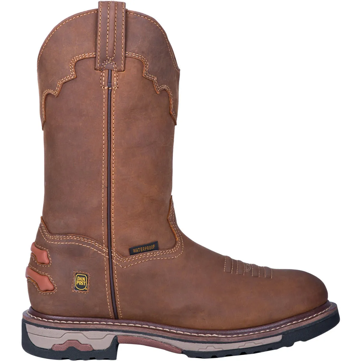 Dan Post DP69502 Men's 11" Journeyman Round Toe Work Boot