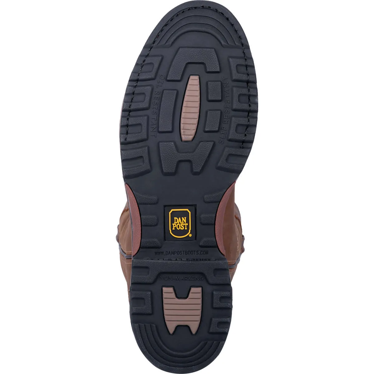 Dan Post DP69502 Men's 11" Journeyman Round Toe Work Boot