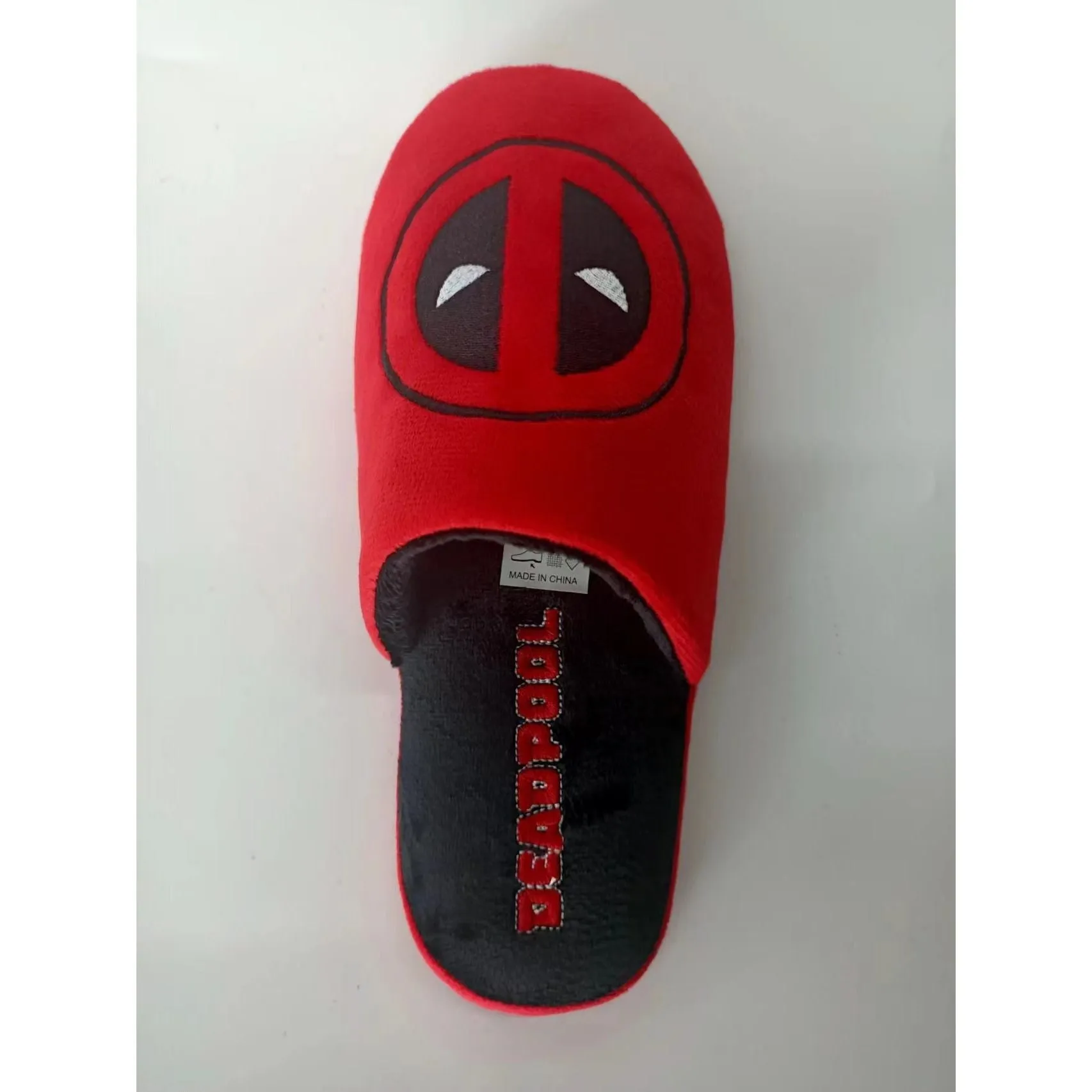 Deadpool Slippers | Mens Slippers Size 7-10 Non slip | Mule Style Novelty Slippers – Deadpool Merchandise