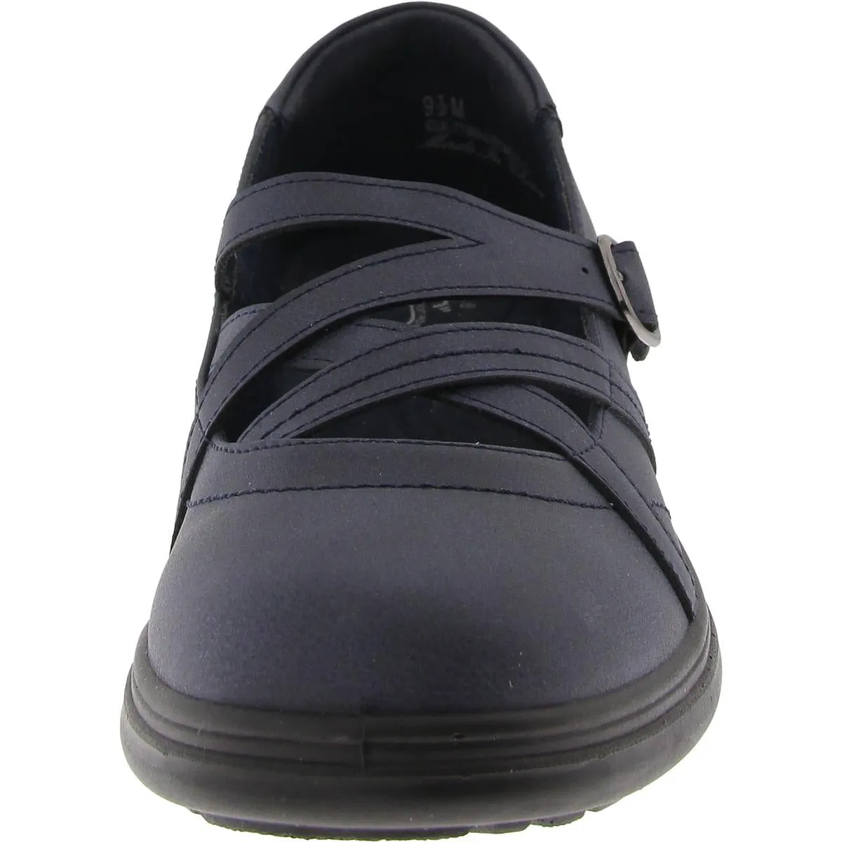 Easy Street Womens Faux Leaher Slip On Mary Janes