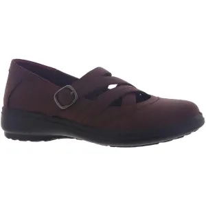 Easy Street Womens Wise Faux Leather Slip On Mary Janes
