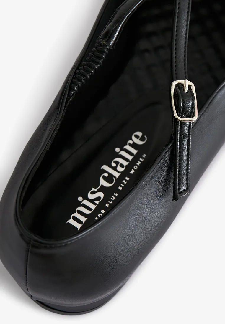 Eboni Adjustable Mary Janes Flats