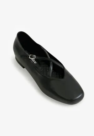 Eboni Adjustable Mary Janes Flats