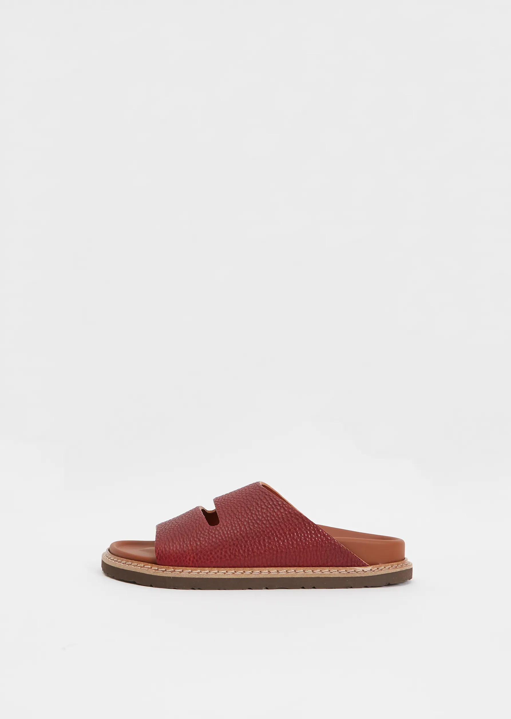 Fabia Leather Slip-in Sandal
