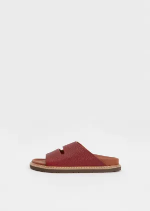 Fabia Leather Slip-in Sandal
