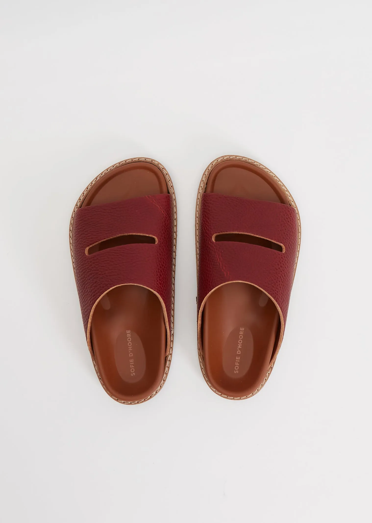 Fabia Leather Slip-in Sandal