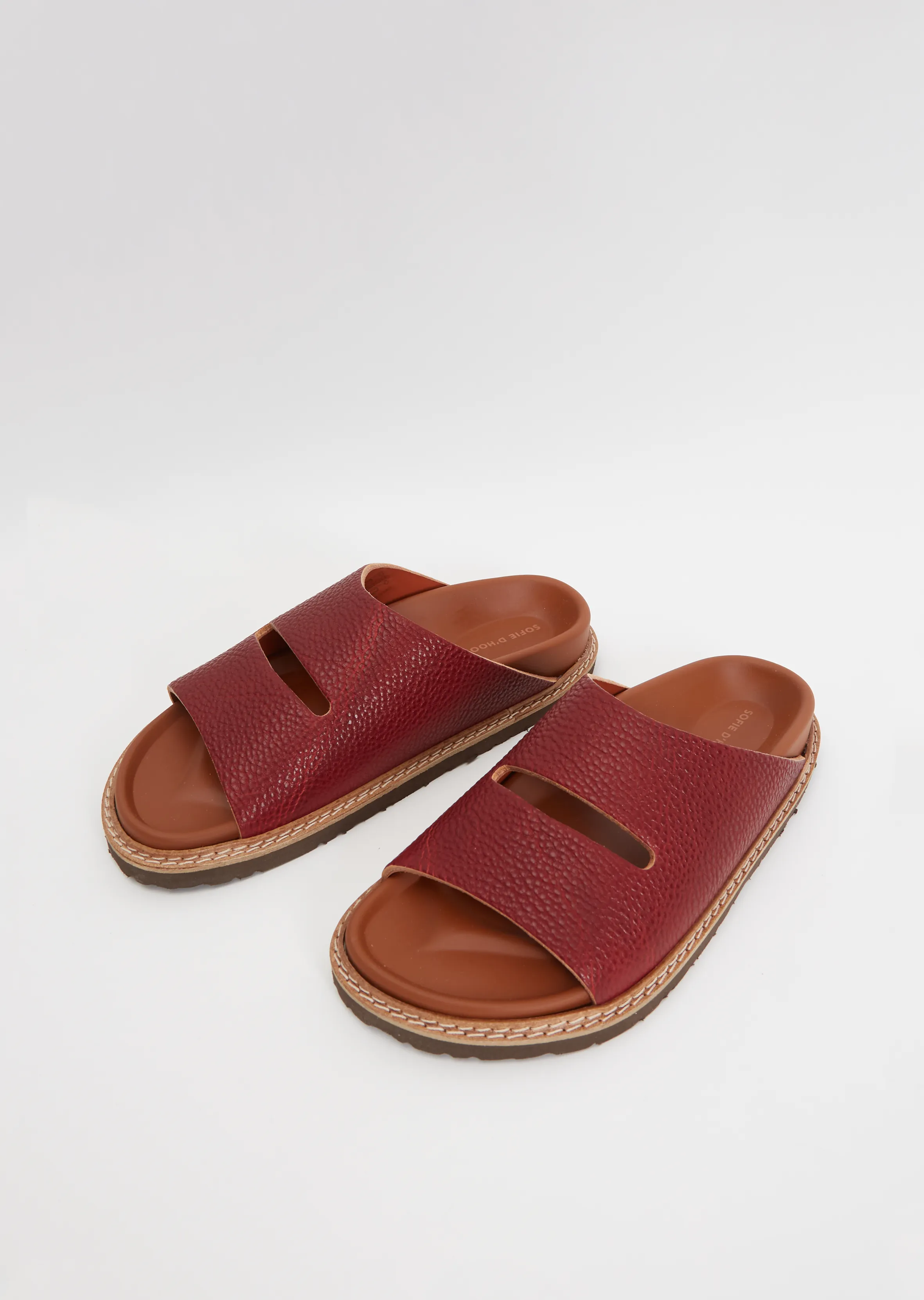 Fabia Leather Slip-in Sandal