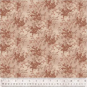 Fabric FLORAL VINE BLUSH from GARDEN TALE Collection by Jeanne Horton 51187A-13